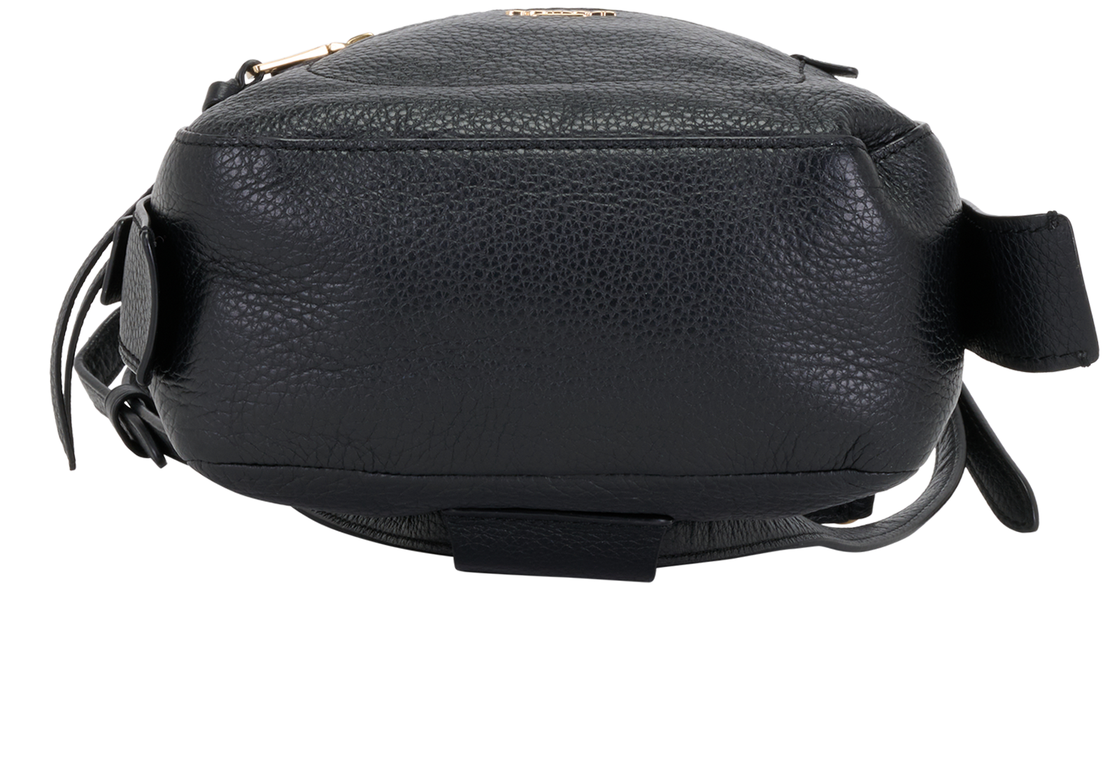 Court Backpack, &pound;120, Handbags, Black, Leather, Top view